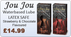 Jou Jou Water Based Body Glide Flavoured Lubricant - Chocolate or Strawberry flavour