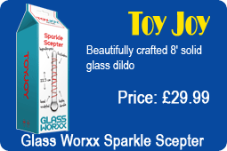 Glass Worxx Sparkle Scepter Dildo